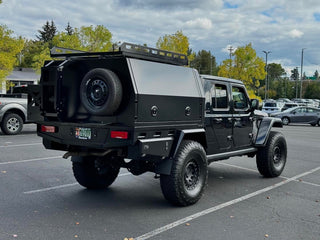 2023 Jeep Gladiator with Pariah Fab Flatbed & Canopy